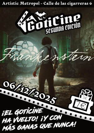 Entrada Goticine - Segunda Edición
