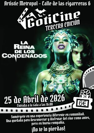 Entrada Goticine - Tercera Edición