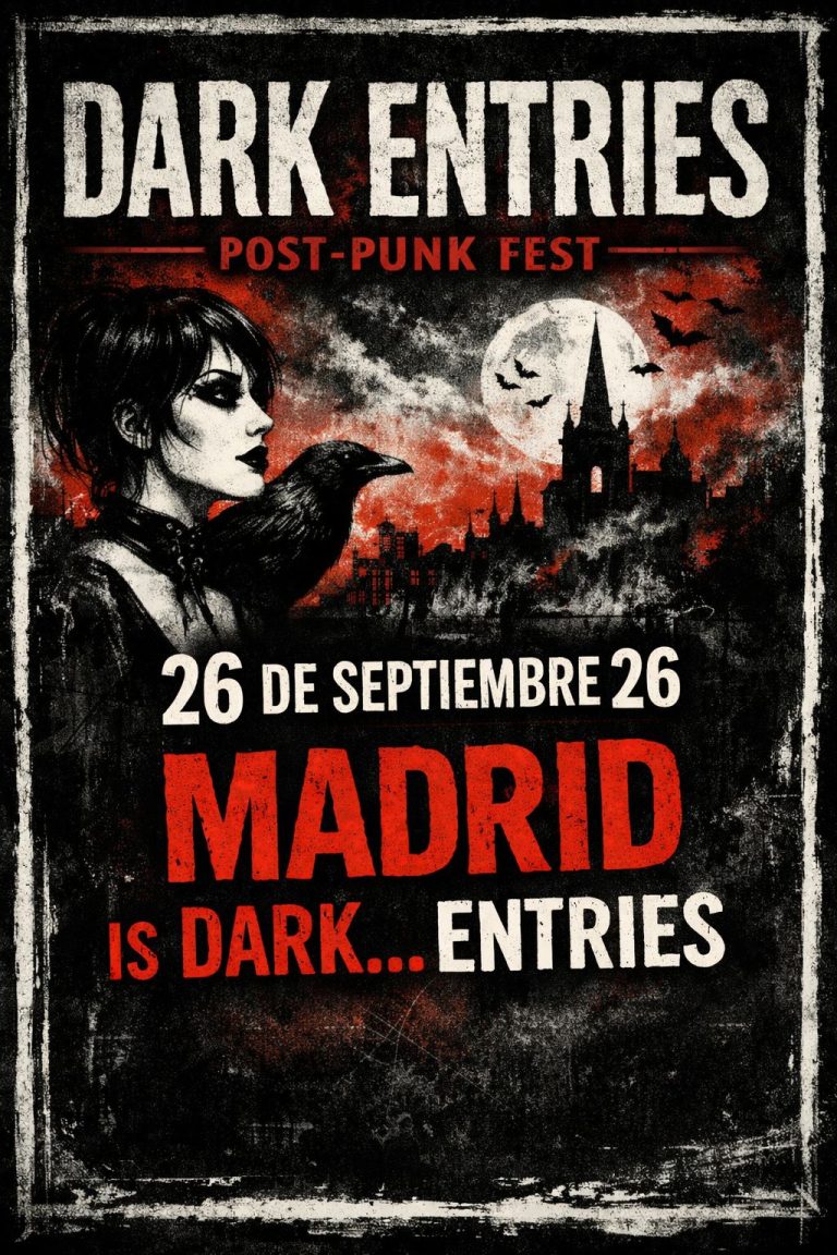 POST-PUNK FEST con DENUIT + BLOOD DESIRE + TELARAÑA + NO ENTITY