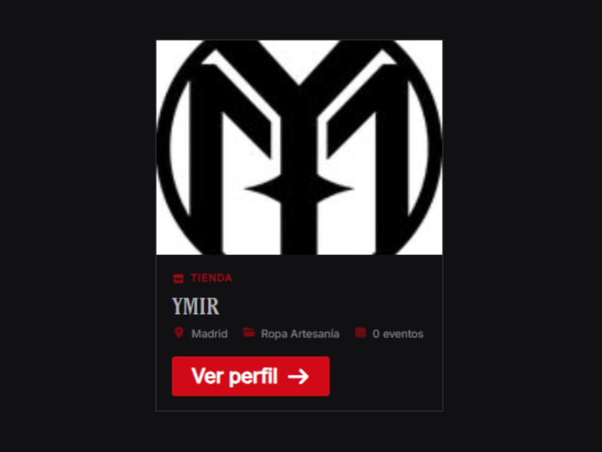 Tarjeta de Tienda