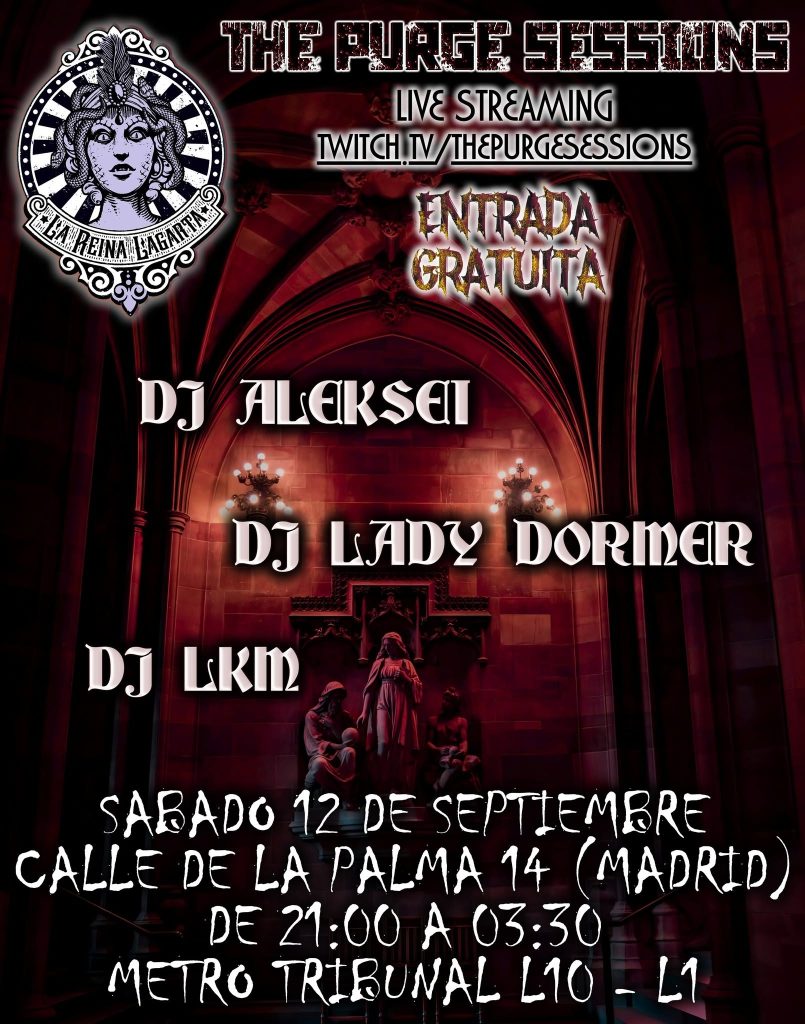 LA REINA LAGARTA – THE PURGE SESSIONS