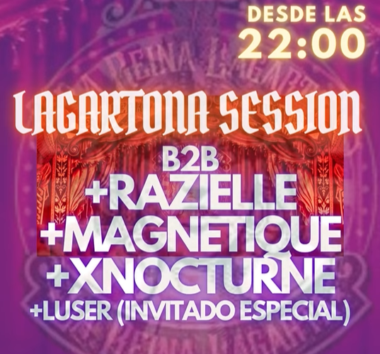XNocturnE LagartonA Session
