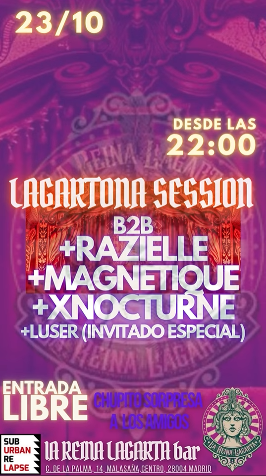 XNocturnE LagartonA Session