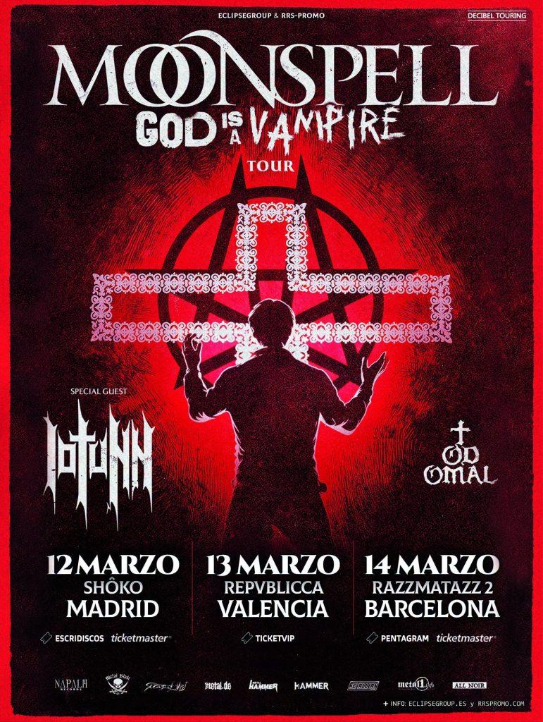 Moonspell + Iotunn + TodoMal