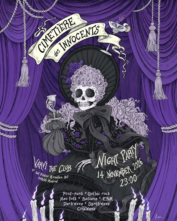 Cimetière Des Innocents · Afterparty Oficial Théâtre des Vampires